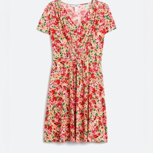 Flower print dress